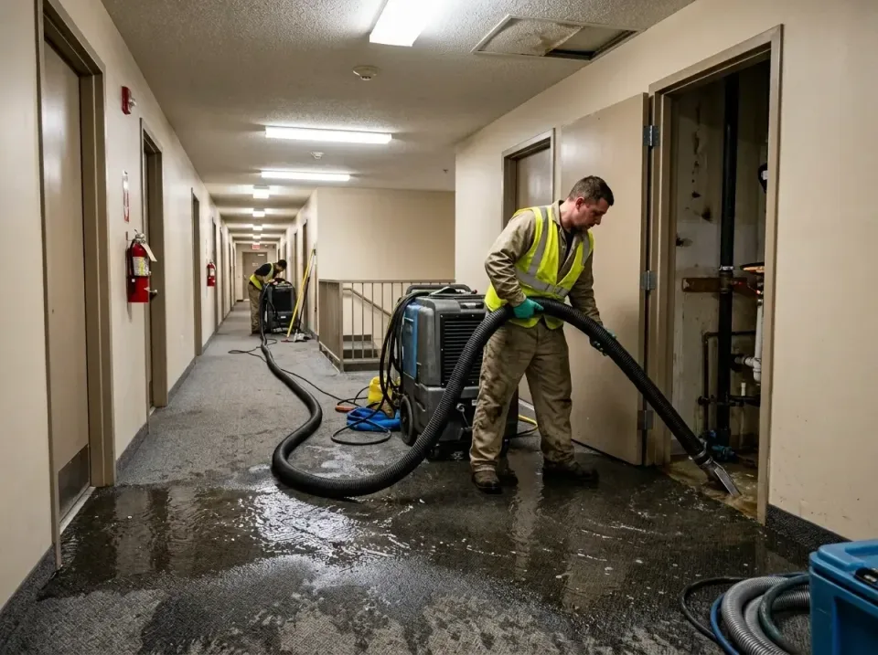 multi-unit-apartment-hallway-f-005 — frequently asked questions, Emergency Burst Pipe Water Extraction & Removal in York, PA